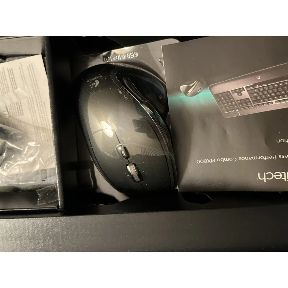 Logitech MX800 Wireless Performance Combo Keyboard Mouse Dongle Tested